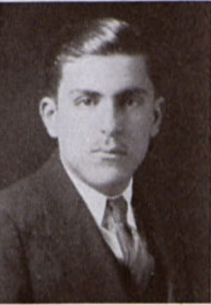 John Lazare Jeannopoulos — yearbook portrait, circa 1931